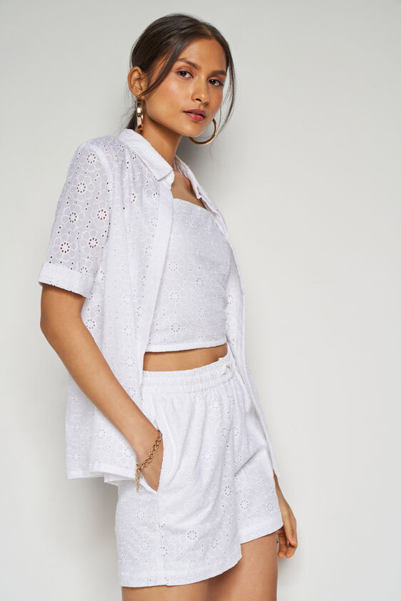 Elegance Co-ords Set, White, image 3